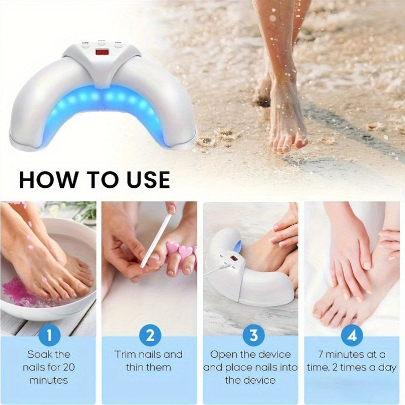 Lámpara de manicura con pantalla digital alimentada por USB - 3 modos ajustables, diseño ergonómico con temporizador, sin batería, sin olores, fácil de usar para manos y pies, regalo perfecto para Acción de Gracias, Halloween, Día de San Valentín, Día de