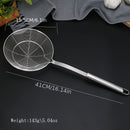 1 Pieza, Colador De Acero Inoxidable, Cuchara De Alambre Con Mango, Colador De Araña De Cocina, Cuchara De Espumadera Para El Hogar, Para Freír, Herramienta De Cocina Para Alimentos Fritos, Utensilios De Cocina, Accesorios De Cocina