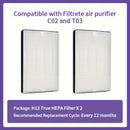 Topwell, 2 Piezas, Filtro De Reemplazo F2 A2, Compatible Con Los Modelos De Purificador De Aire 3M Filtrete Fap-C02Wa-G2, Fap-C03Ba-G2, Fap-C02-F2, Fap-T03-F2 Y Fap-To3-A2