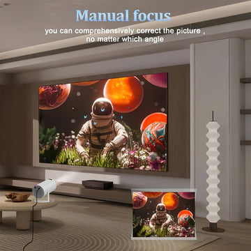 Proyector de Luz Galaxy para Dormitorio, Lámpara LED HD Cielo Estrellado, Iluminación Ambiental, Regalo Perfecto para Fiestas y Vacaciones, Proyección Dual Portátil Interior/Exterior - Ideal para Cine en Casa, Oficinas y Eventos