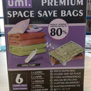 6/8/12pcs Bolsas De Almacenamiento Al Vacío, Bolsas Selladoras De Almacenamiento Al Vacío Ahorradoras De Espacio Para Ropa, Ropa, Ropa De Cama, Edredón, Manta