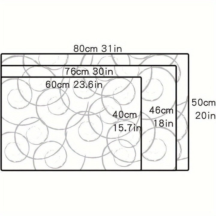 Alfombra Gris Suave y Acolchada - Rectangular, Lavable a Máquina para Decoración de Dormitorio y Sala de Estar