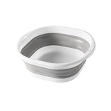 Balde de Lavado Portátil Plegable - Cubo Colapsable Resistente para Baño de Pies, Lavado Manual, Cuidado de Uñas, Viajes, Apartamentos, Caravana, Hogar - Diseño Ahorrador de Espacio, Sin Necesidad de Electricidad, Fácil de Transportar, Moderna Taza de La