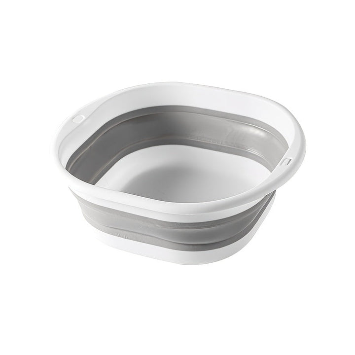 Baño Portátil Plegable para Ropa - Cubo de Lavado Resistente y Colapsable, Diseño Ahorrador de Espacio para Apartamentos, Caravanas, Camping, Baños - Sin Necesidad de Electricidad, Cubeta de Plástico Fácil de Limpiar para Viajes y Hogar, Cesta Moderna de