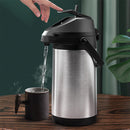 Botella de Agua Caliente Aislada de Acero Inoxidable de 3L con Grifo Fácil de Presionar - Gran Capacidad para Uso en Casa, Coche y Cocina - Mantiene las Bebidas Calientes o Frías - Diseño Duradero y Portátil