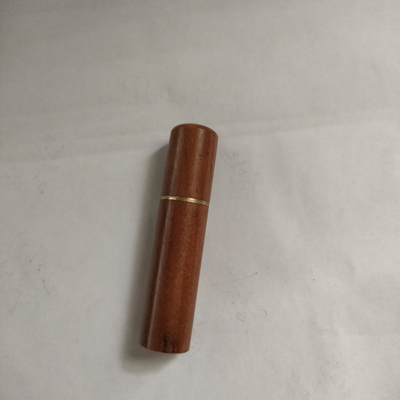 1 Pieza, Soporte Para Palillos De Dientes De Madera Hecho A Mano, Estuche De Almacenamiento Portátil Para Accesorios De Mesa De Cocina, No Necesita Fuente De Alimentación, Material De Madera