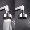 Cabezal de ducha de acero inoxidable 304 con acabado cepillado, ahorrador de agua con efecto lluvia, pequeño chorro superior, desmontable y lavable, estilo clásico para baño moderno, cabezal de ducha ahorrador de agua | Cabezal de ducha moderno | Cabezal