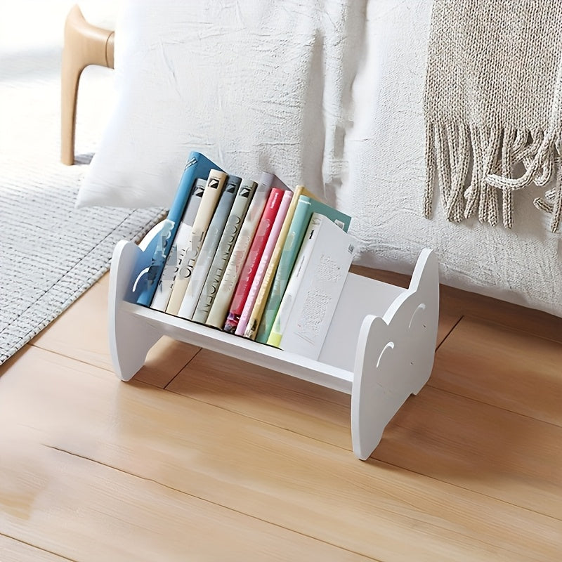 Estantería de Escritorio Compacta de PVC - Diseño de Fácil Inserción, Organizador de Almacenamiento Ligero para Oficina y Hogar, Organizador de Escritorio y Cajón para Almacenamiento Doméstico