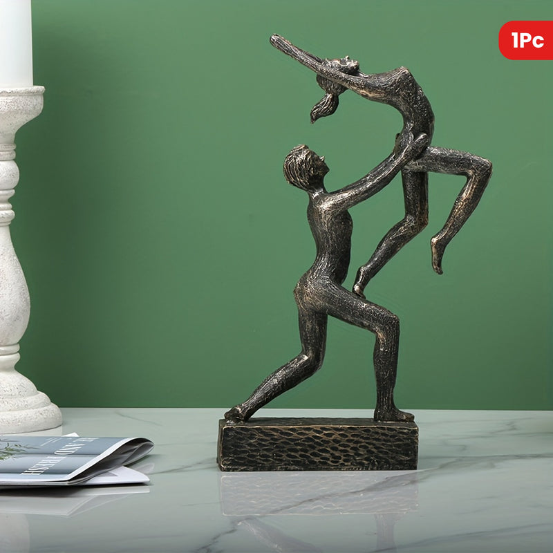 Figuras Artísticas De Personajes De Gimnasia, Figuras De Personajes Masculinos Y Femeninos, Obras De Arte Decorativas Modernas Para El Hogar, Decoración De Escritorio