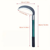 Tijeras Manuales Eficientes para Cortar y Podar Hierba, Hoja de Acero con Alto Contenido de Carbono, Construcción Metálica, Sin Necesidad de Energía Eléctrica, Herramienta Duradera y Fácil de Usar