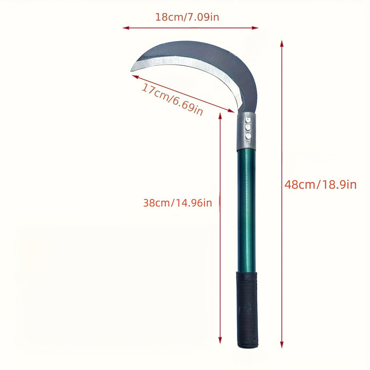 Tijeras Manuales Eficientes para Cortar y Podar Hierba, Hoja de Acero con Alto Contenido de Carbono, Construcción Metálica, Sin Necesidad de Energía Eléctrica, Herramienta Duradera y Fácil de Usar