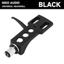 Carcaj de Tocadiscos HI-FI: Carcaj para tocadiscos DJ, disponible en múltiples colores, incluye 4 cables de alta fidelidad, material de aleación premium, soporte antientropía para brazo