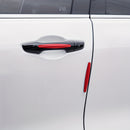 Protectores de Borde de Puerta de Coche de Silicona - Tiras de Protección contra Arañazos y Colisiones para la Carrocería, Espejo Retrovisor y Puertas