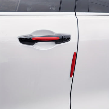 Protectores de Borde de Puerta de Coche de Silicona - Tiras de Protección contra Arañazos y Colisiones para la Carrocería, Espejo Retrovisor y Puertas