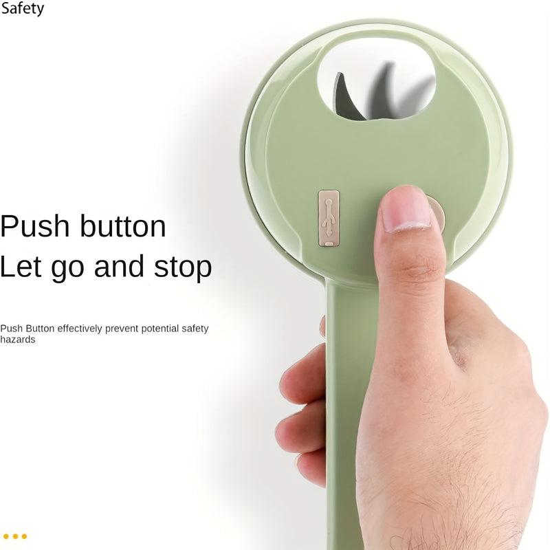 Juego de cortador eléctrico portátil 4-en-1, procesador de alimentos inalámbrico Kitchen God adecuado para frutas, verduras y carnes