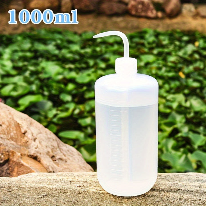 Botella de riego exprimible 250/500/1000 ml, botella para suculentas, regadera exprimible, jarrón plástico lavable