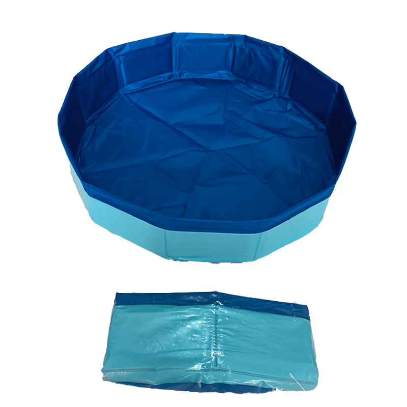 Baño de pies plegable portátil - Bañera de PVC plegable para higiene en la piscina y baños en casa, diseño ligero con múltiples compartimentos y fácil almacenamiento, mantén limpio y sin arena, bañera portátil, baño sin arena, diseño compacto, material d