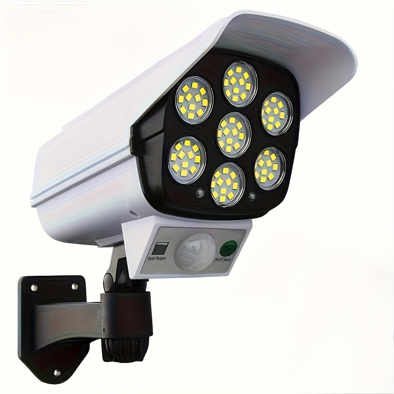 Luces LED con Sensor de Movimiento Solar para Seguridad Exterior - Fácil Instalación, Ideal para Porche, Jardín y Entrada