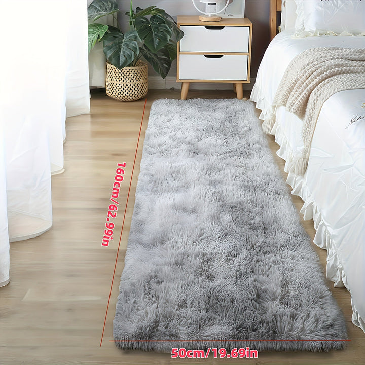 Alfombra de Área de Piel Sintética Luxuosa SoftTouch - Suave, Antideslizante, Duradera y Fácil de Limpiar con Opción de Lavado a Mano - Perfecta para Decoración de Dormitorio, Sala de Estar y Oficina en Casa
