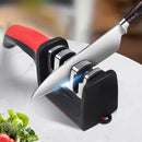 Afila Cuchillos ProSharp Grado 4/3 con Piedras de Afilar de Tungsteno y Diamante Cerámico - Afilador Manual para Cocina, No Eléctrico, para Todo Tipo de Cuchillos