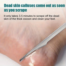 1pc Cuchillo de Acero Inoxidable para Pies - Removedor de Piel Muerta, Afeitadora de Uñas de los Dedos, Raspador de Callos para Pedicura y Cuidado de Pies, Suministros de Pedicura
