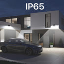 Lámpara de pared solar de 74 LED con tres brazos, iluminación ajustable de múltiples ángulos para patios al aire libre, iluminación activada por humanos y caminos - Impermeable IP65, batería de litio, instalación fácil, iluminación al aire libre | Lámpar