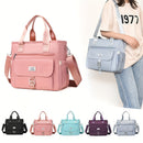 New Fashionable Large Capacity Single Shoulder Bag Multi-Functional Convenient Storage for Outings, Vacations and Travel Essential Non-Food Contact Organizer, Back to School Lunch Bag