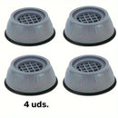 Juego de 4/8 alfombrillas antivibración para lavadora y secadora, base reductora de ruido, protección para el piso del cuarto de lavado, accesorios para lavadora