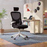 Butaca Ergonómica Ajustable de 13 Posiciones - Inclinación Manual de 11 Niveles, Malla Transpirable, Soporte Lumbar y Base Giratoria para Oficina o Hogar, Ideal para Todas las Estaciones (12 Meses)