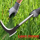 Guadaña de Doble Corte Resistente - Construcción Metálica Reforzada con Hoja Afilada para Cortar Árboles, Leñar, Jardinería y Cosecha - Herramienta Profesional para Trabajos en el Hogar y Exteriores, Diseño Ergonómico, Durabilidad Maximizada, Ideal para