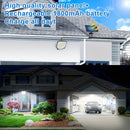 344 Luces solares para exteriores LED, luz blanca, 1pc/2piezas, impermeable, sensor de movimiento, ángulo ajustable, ideal para jardín, patio, jardín, garaje - Batería de níquel cargada por energía solar, iluminación exterior | Luz exterior moderna | Luc