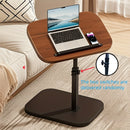 Escritorio de Pie Ajustable Moderno con Tapa Abatible - Fácil de Montar, Compacto y Duradero para Ahorrar Espacio, Ideal para Sala de Estar, Dormitorio o Área de Recepción en Interiores