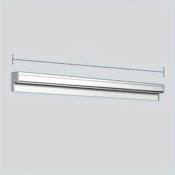 Sujetador de recibos de pared de aleación de aluminio - Organizador multiranura para cocina de restaurante, porta tickets de metal duradero con diseño ahorrador de espacio, fácil instalación para servicio de alimentos y uso comercial, acabado metálico el