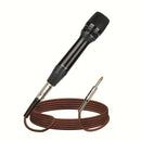 Micrófono dinámico de metal con cable de 5 metros, profesional, de mano, en forma de corazón, de un solo sentido, con interruptor, cable de 5 metros, para actuaciones en vivo y grabaciones, KTV.