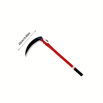 1 Cuchilla de acero al carbono plegable duradera, herramienta de poda de jardín portátil con mango cómodo y seguro, adecuada para el cuidado de césped y jardín - Sin batería, herramienta de mantenimiento de jardín | Diseño plegable | Herramienta de jardí