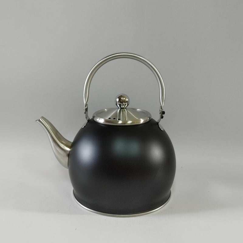 Tetera de acero inoxidable Luxgrace, diseño elegante para Navidad, Día del Padre, Día de la Madre - Vajilla duradera, tetera navideña