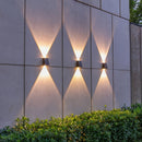 2 unidades, Lámpara solar de pared con LED de alto lumen para jardín, patio, porche y garaje, decoración de jardín