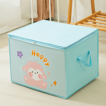 Bolsa de almacenamiento grande a prueba de polvo, bolsa de ropa plegable y ligera con cremallera y asas, regalo de Navidad/Halloween.