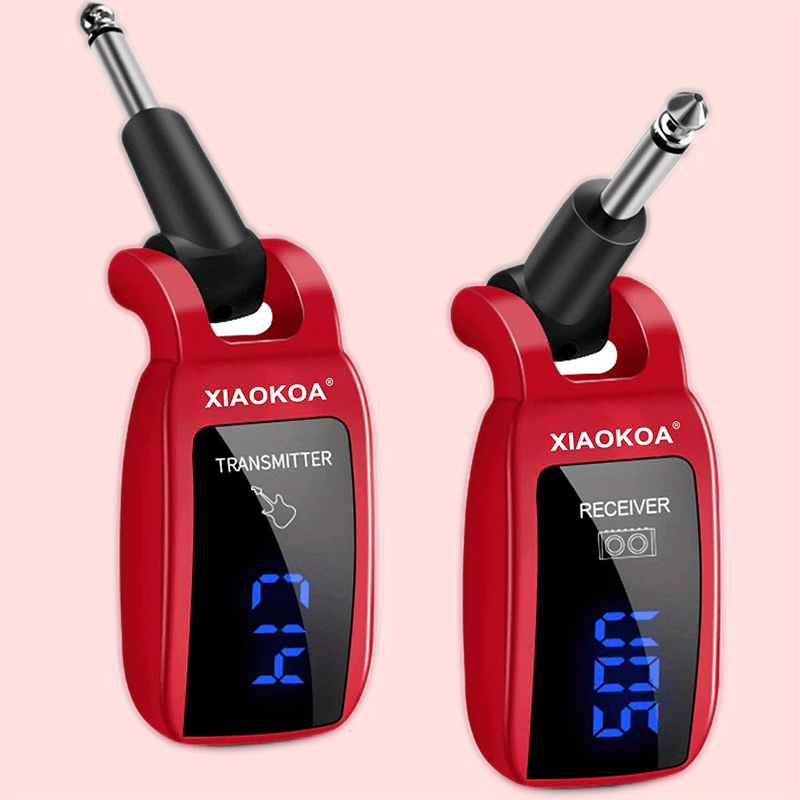 Sistema Inalámbrico De Guitarra, Transmisor Y Receptor UHF Inalámbrico Para Guitarra Eléctrica Y Bajo