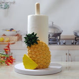 Soporte para Toallas de Papel de Piña Encantador - Resina, No Necesita Energía, Perfecto para Decoración del Hogar y Fiestas