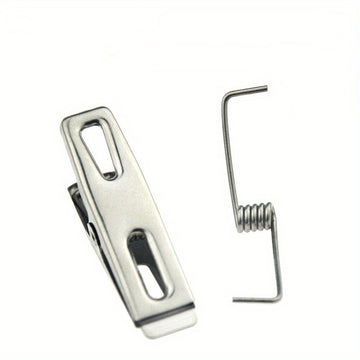 20 Piezas, Pinzas De Acero Inoxidable Para La Ropa, Pinzas Para Ropa Resistentes, Juego, Pinzas De Metal, Pinzas Para Colgar Calcetines, Ropa, Fotos, Sellos Para Alimentos, Pinzas Para Ropa De Exterior Para Evitar Que Su Ropa Se Vuele