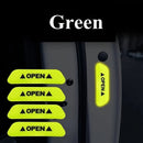 8 piezas de luces LED univer de bienvenida para puertas con pegatinas reflectantes de seguridad - Fácil instalación, aptas para sedanes, SUV, furgonetas, de larga duración y duraderas, accesorios LED univer para coches, día de San Valentín, Acción de Gra
