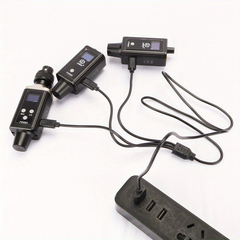 Cable de Datos Cargador 3-en-1, USB A a Tipo-C 3 Multifuncional, Compatible con Teléfonos Móviles/Android y Más