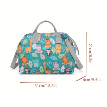 PAÑALERA DE HOMBRO ESTAMPADA MULTIFUNCIONAL MNZ59005 MUNBE