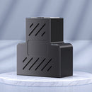 Divisor de red RJ45, conector de red de 2 vías, alimentado por USB, voltaje de funcionamiento ≤36V, extensión de cable de red, sin batería, para uso en hogar y oficina.