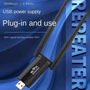 1pc Adaptador WiFi USB de doble banda de 300Mbps Repeater, amplificador de señal portátil de 2,4G con función de punto de acceso móvil integrado, sin batería requerida, controladores integrados para una conexión fácil