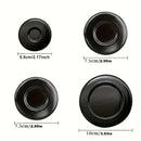 Un juego de 4 tapas para estufa de gas, adecuadas para estufas Sabaf - cubiertas de repuesto duraderas sin baterías, opciones de tamaño múltiples incluyendo 55mm, 75mm y 100mm