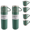 Juego de 6 Piezas con Taza Aislada y Botella Portátil para Bebidas Calientes y Frías