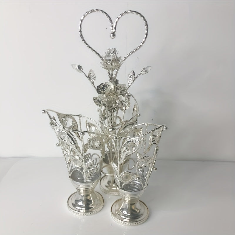 Un soporte de cocina de metal - un soporte para cuchillos, tenedores y palillos, un cajón de almacenamiento para cucharas y tenedores, un soporte de drenaje multifuncional para vajilla, adecuado para uso doméstico.