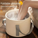 1pc Cubo de Remojo para Pies, portátil y plegable - aislado - cubo de remojo multifuncional para pies, aislamiento de película de aluminio, adecuado para otoño e invierno